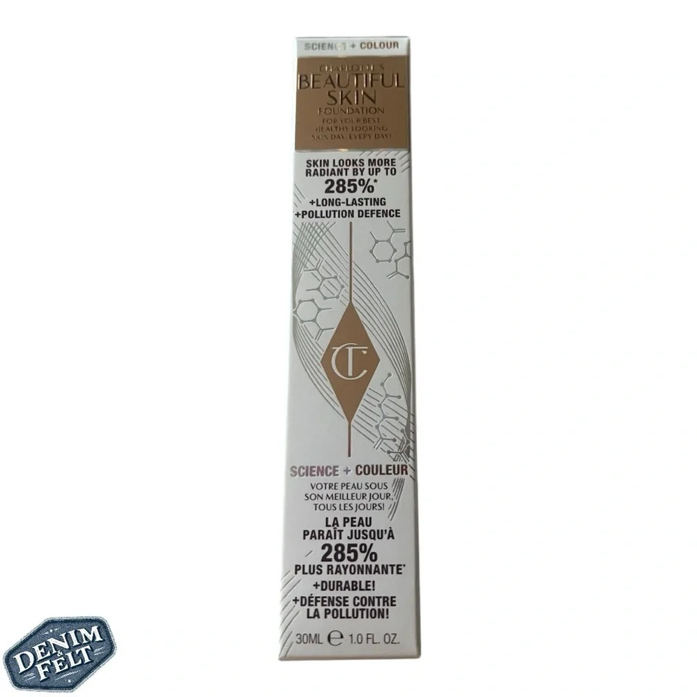 Charlotte Tilbury Beautiful Skin Foundation | Shade:‎ 3 NEUTRAL | NEW!!🩷